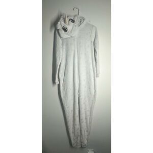 Secret Treasures Women's Fleece Unicorn One Piece Pajamas Size M